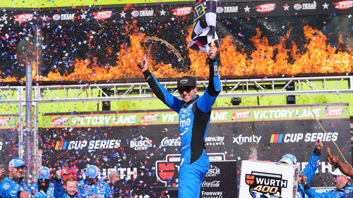 Chase Elliott wins at Texas to get his second victory this season – NBC 5 Dallas-Fort Worth