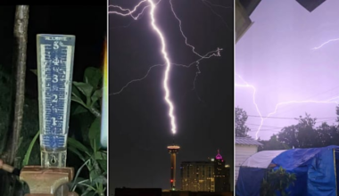Viewers share photos, videos of storms in San Antonio area