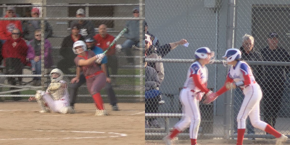 Houston stays unbeaten, Southland comes from behind to set up Section 1A softball semifinal meeting