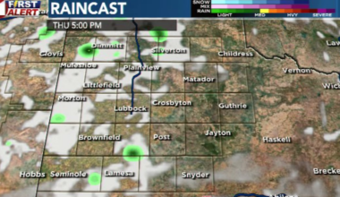 Summer temps arrive in west Texas