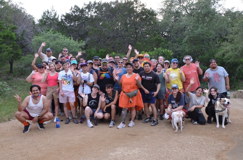 You Better Walk's gatherings have attracted as many as 300 people at one time. 