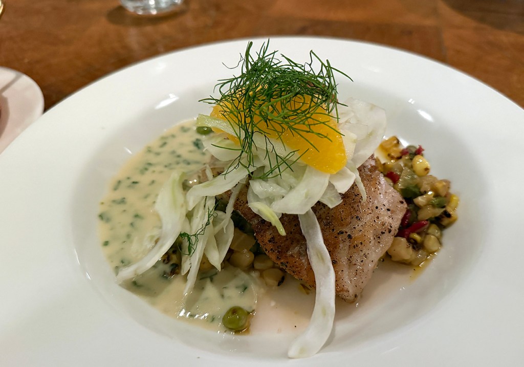 Pan-roasted grouper