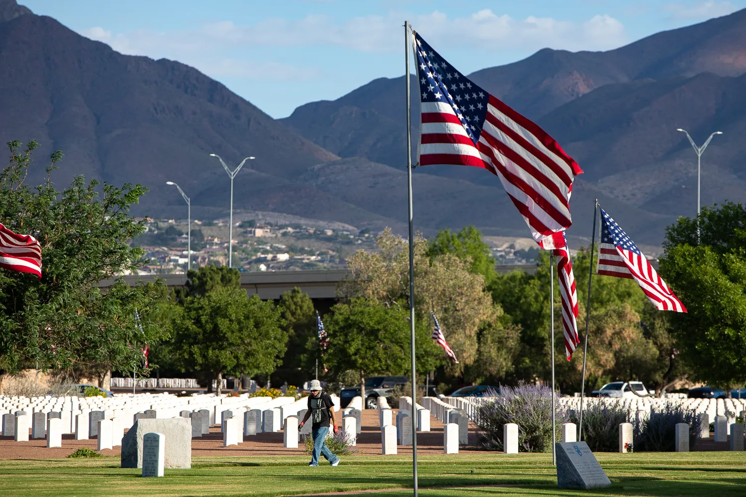 On Memorial Day, Fort Bliss National Cemetery remembers service, sacrifice