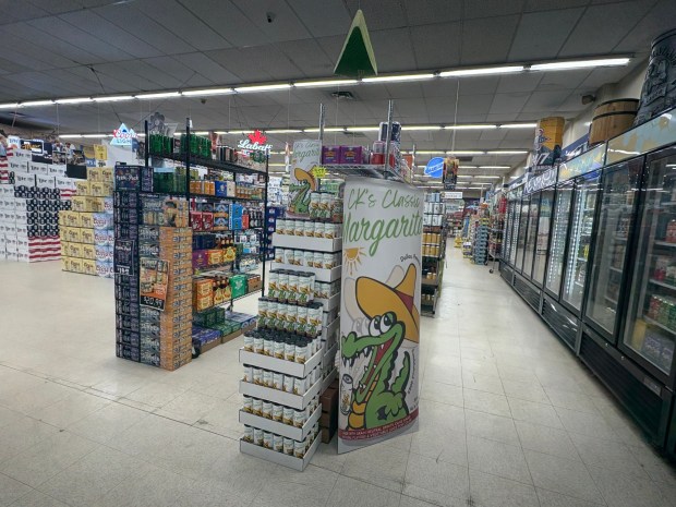 Wyoming Valley Beverage in Edwardsville is one of the first places to stock CK's Classic Margarita, a ready- to-drink cocktail created by Kyttle's Cocktails in Dallas. (Bob Kalinowski/ Staff Photographer)