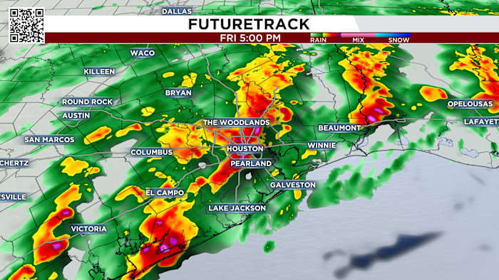 Flood and severe weather threat throughout Friday as roads will be slick for both the morning and evening drive