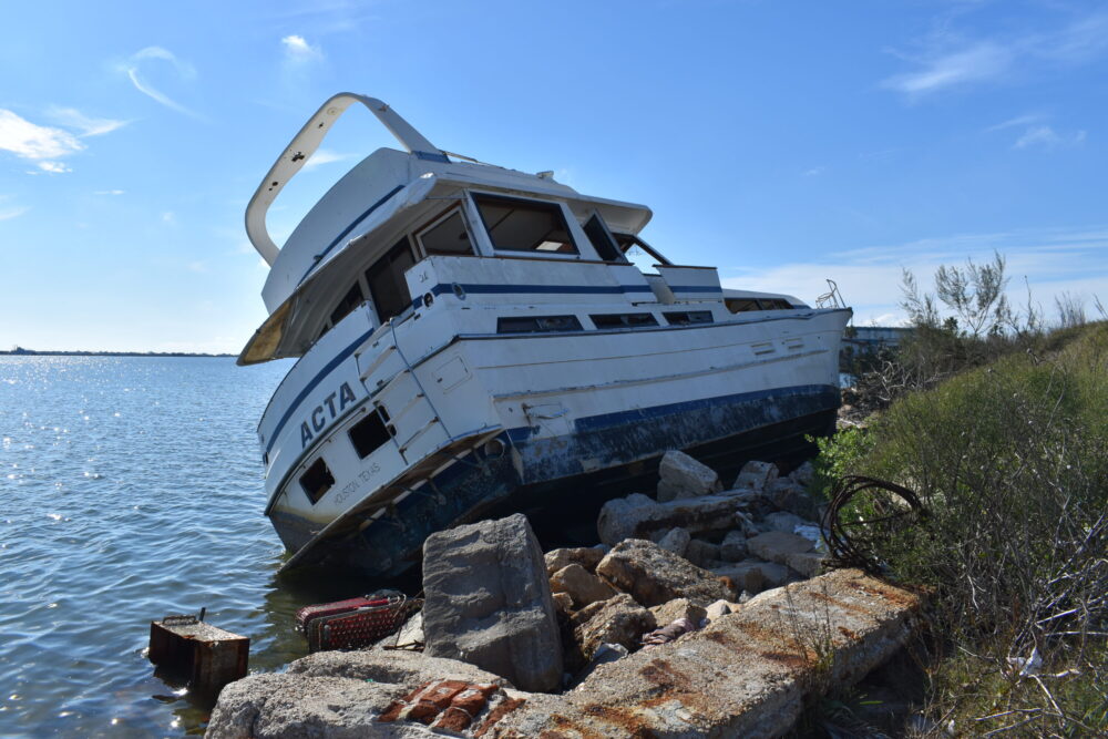 Abandoned boat