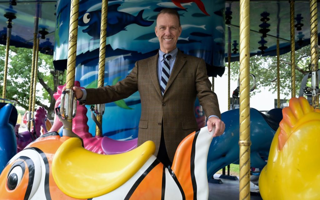 Daniel Wood represents the Fair Park area on the Park and Recreation board