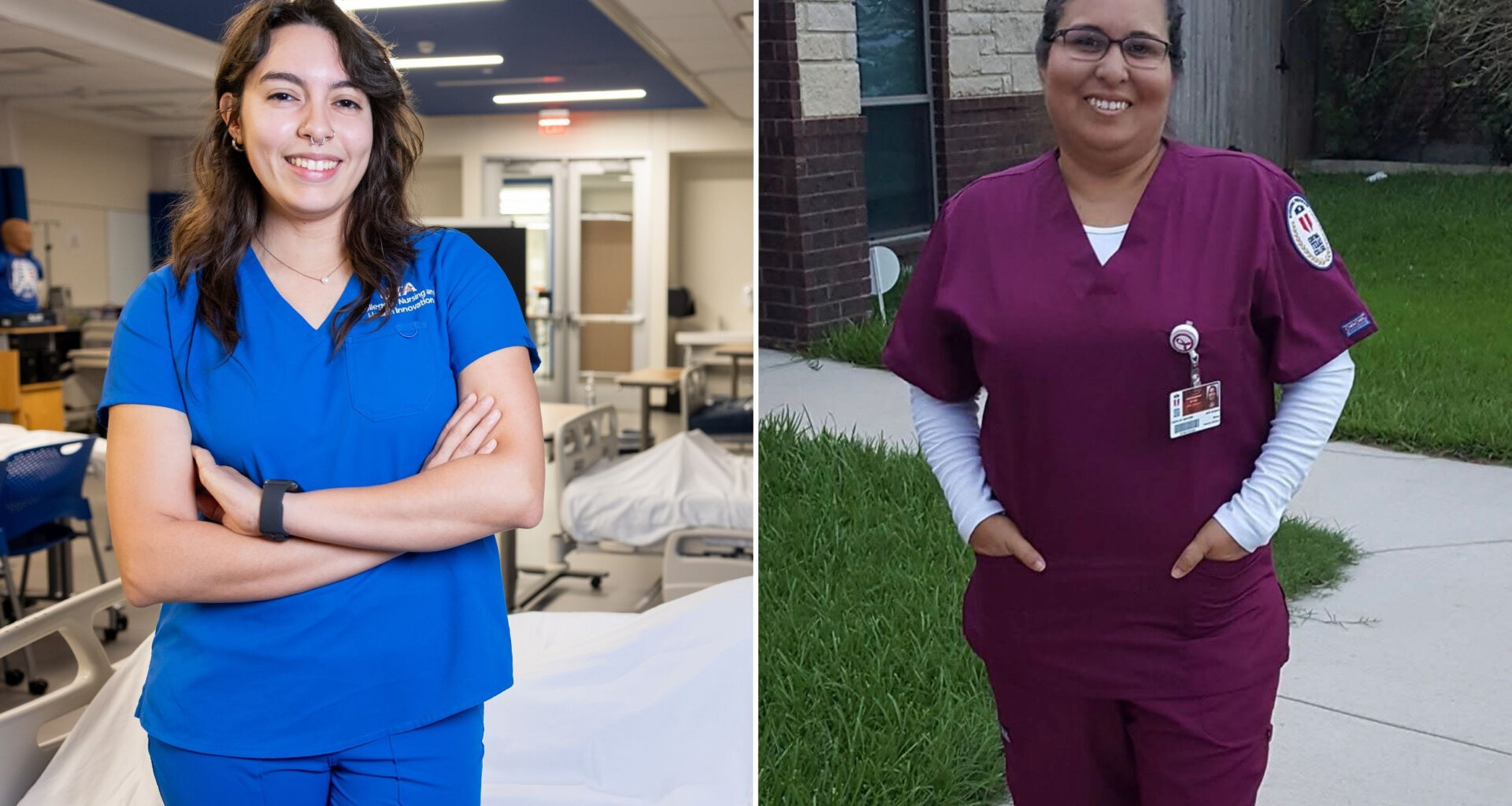 A family journey in scrubs: Mother-daughter duo’s nursing story at UTA