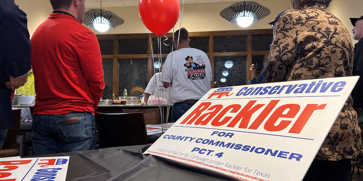 Rackler wins re-election as Precinct 4 commissioner