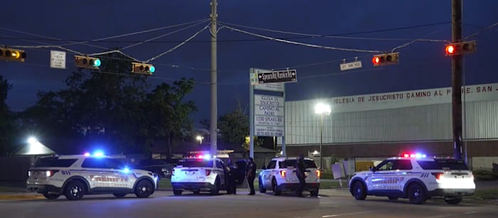 Decomposing body found by passerby in wooded area of N. Harris County