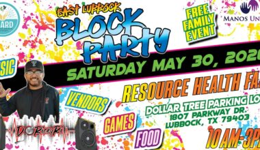Lubbock Public Health to Host East Lubbock Block Party