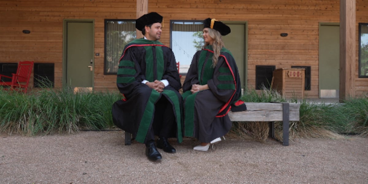 Brother and sister earn medical doctorates from TTUHSC School of Medicine, making 22 doctors in the family