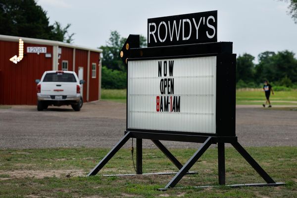 Rowdy's Gameroom, located about 60 miles east of Dallas, offers a new generation slot machine that operators say is skill-based, not chance, and therefore legal. in Canton, Texas, May 15, 2026.