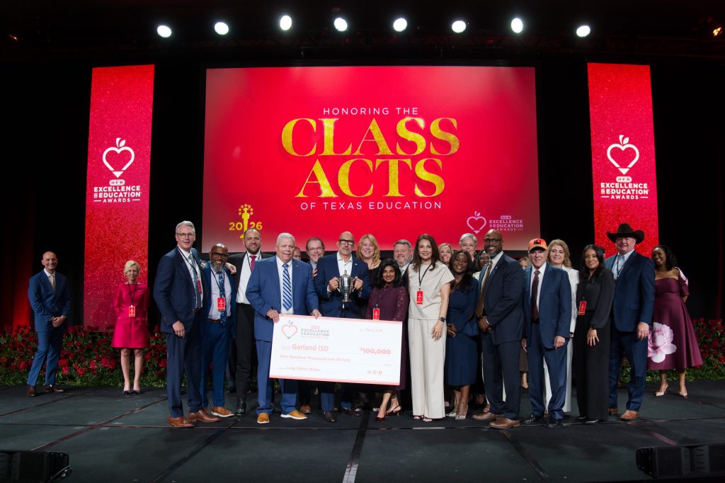 Garland ISD Named H-E-B Texas District of the Year, Earns $100,000 Award – Blue Ribbon News