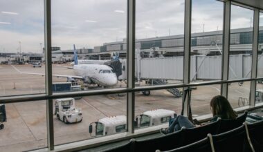 Bush Airport flights delayed due to wind