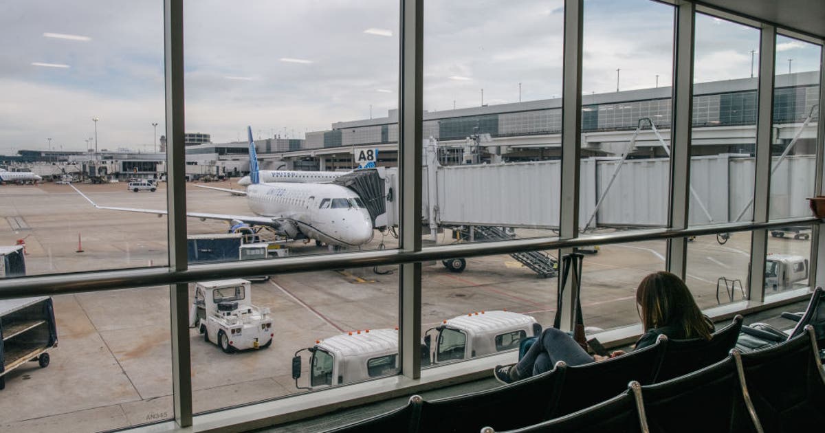Bush Airport flights delayed due to wind