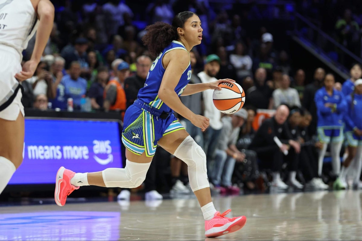 Azzi Fudd shines in first career start, leading Dallas Wings to victory