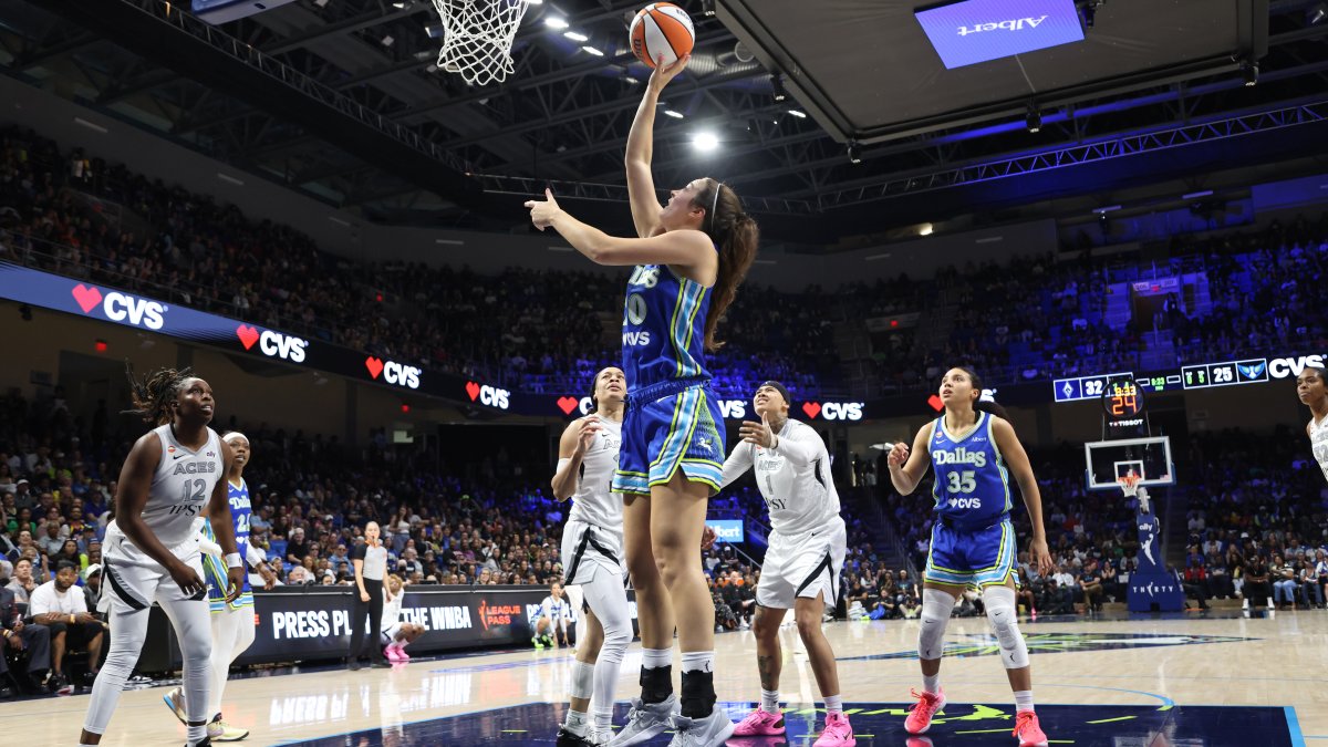 Wings beat Aces as Jessica Shepard records triple-double – NBC 5 Dallas-Fort Worth