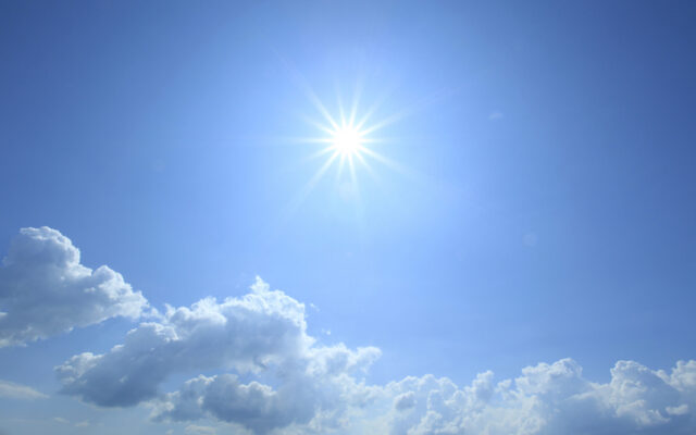 Hot temperatures arriving, precautions advised when outdoors