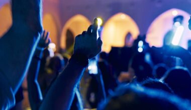 Fans enjoy a concert. (Getty Images)