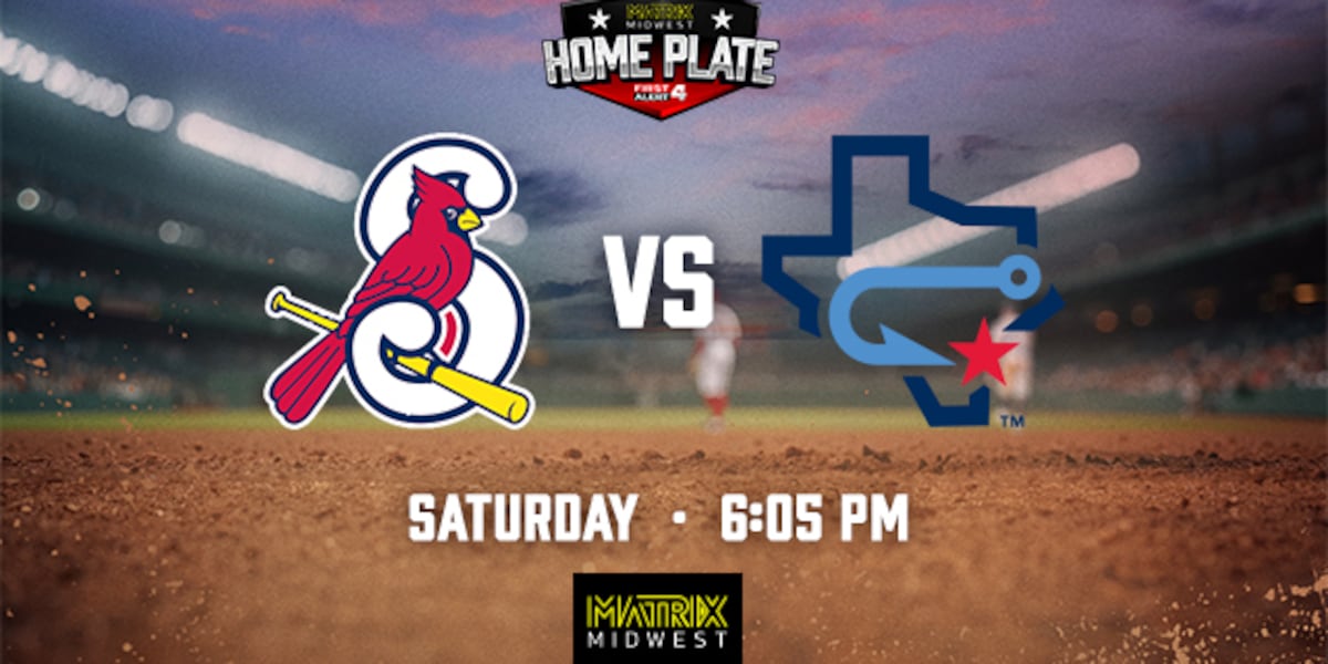 The Springfield Cardinals face the Corpus Christi Hooks live on Matrix Midwest this Saturday