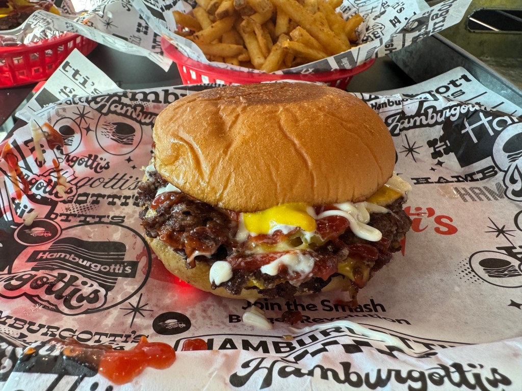 Hamburgotti's burger
