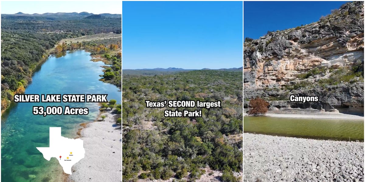Newly acquired Silver Lake Ranch set to become Texas’ second-largest state park