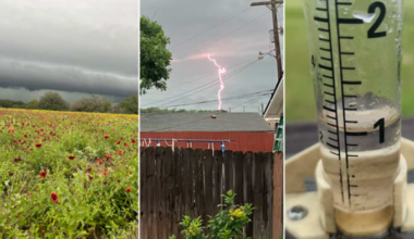 KSAT Connect: Viewers share photos of lightning, rain across San Antonio area