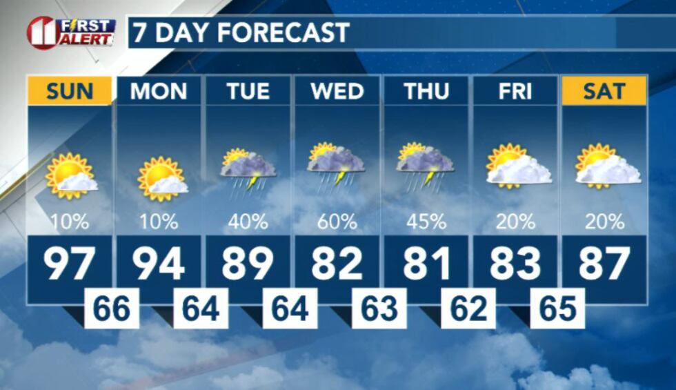 7 Day Forecast