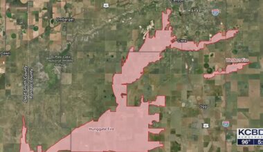 Wildfire burning near Kress, TX