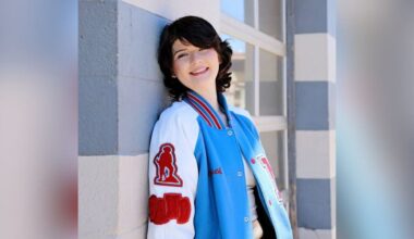 Monterey’s Nevaeh Gilliam walking the stage after battling leukemia