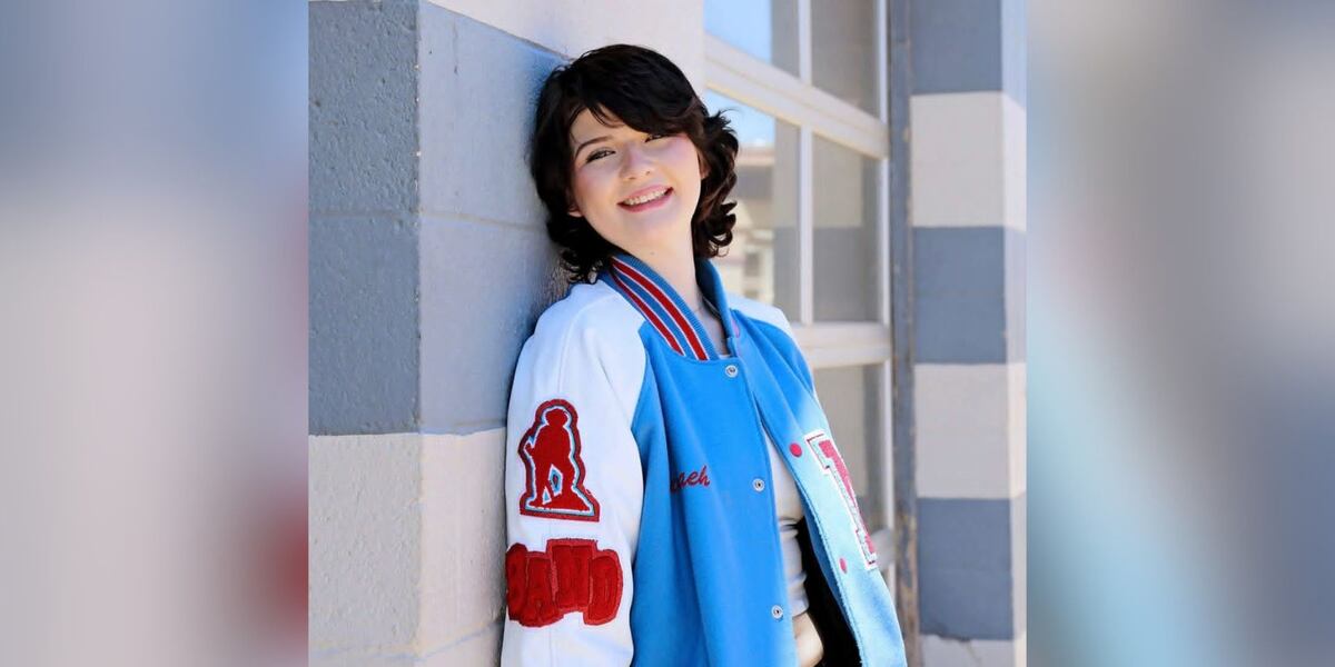Monterey’s Nevaeh Gilliam walking the stage after battling leukemia