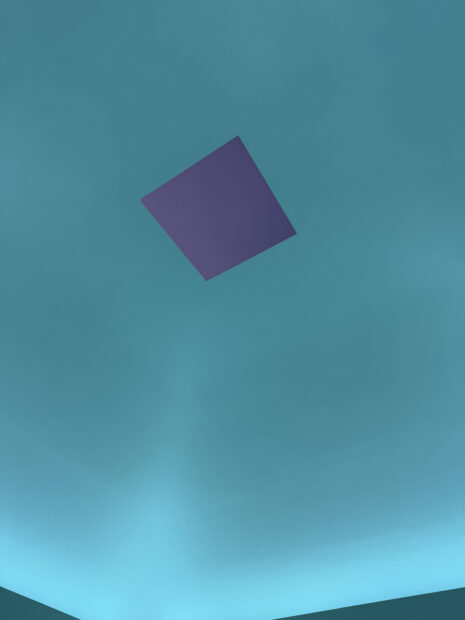 A photograph of a Skyspace work by James Turrell.
