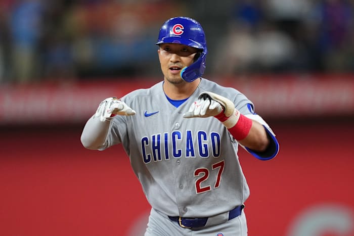 Chicago Cubs have twice won 10 games in a row in same season for first time since 1935