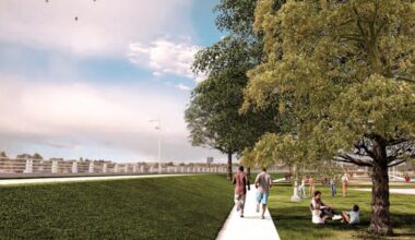 Laredo unveils border wall fencing for Rio Grande waterfront