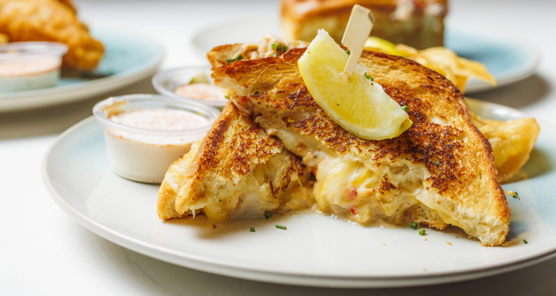 Lobsta Grilled Cheese from Dock Local - Samantha Marie Photography
