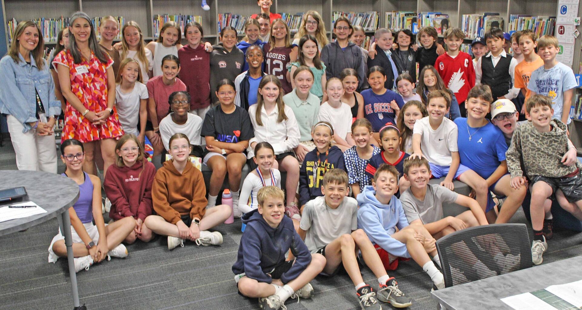 Merriman Park Beta Clubbers turn the tables