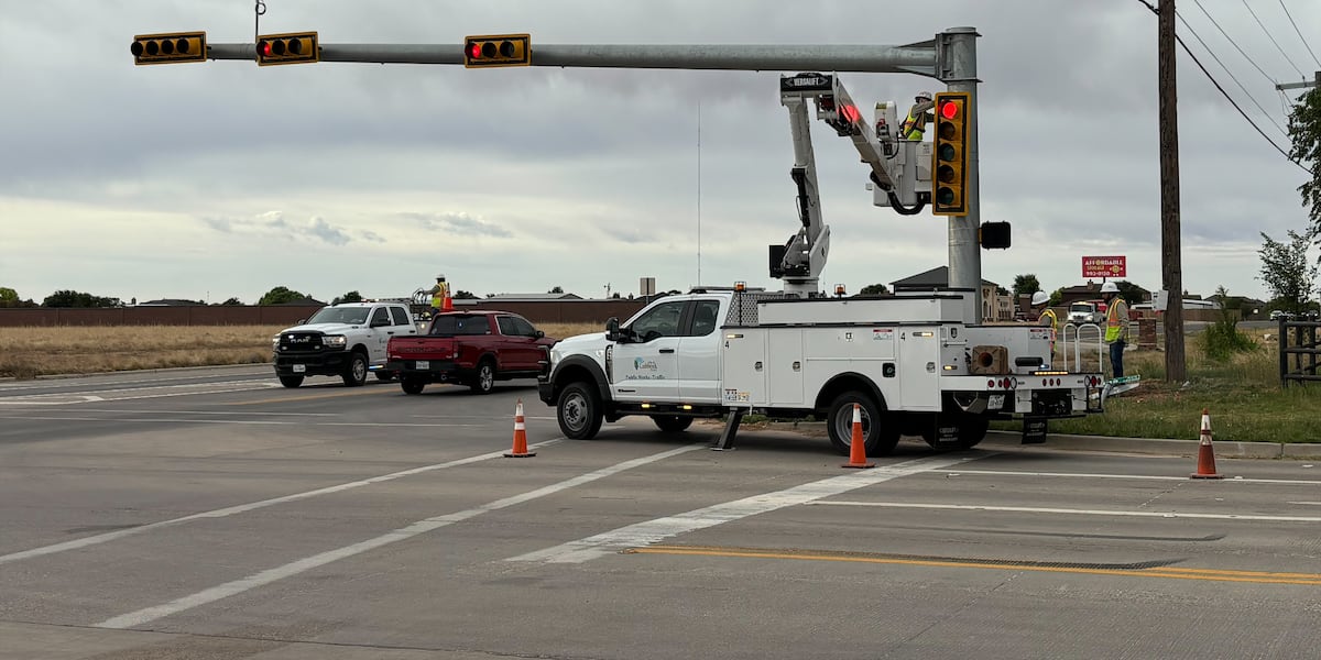 Traffic light activated at 146th St. and Indiana Ave.