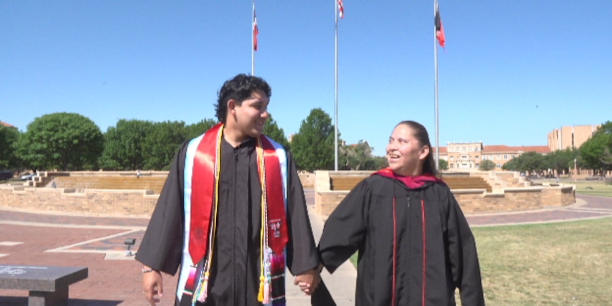 Lubbock mother and son to graduate from Texas Tech the same week