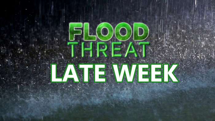 Flood threat continues with more rounds of showers and storms Thursday