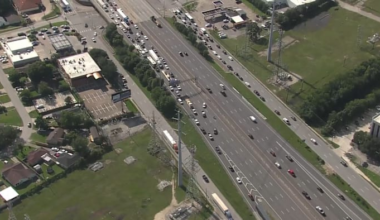 Pedestrian dies after being struck by vehicle on I-10 outbound lanes at John Ralston Road
