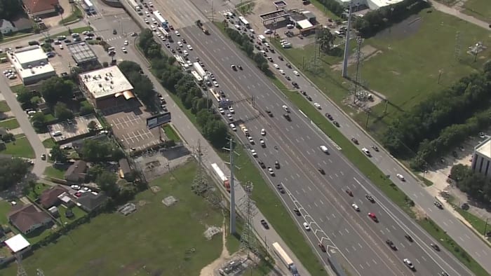 Pedestrian dies after being struck by vehicle on I-10 outbound lanes at John Ralston Road