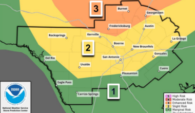 NWS: Elevated risk of thunderstorms for San Antonio, Hill Country through early Monday