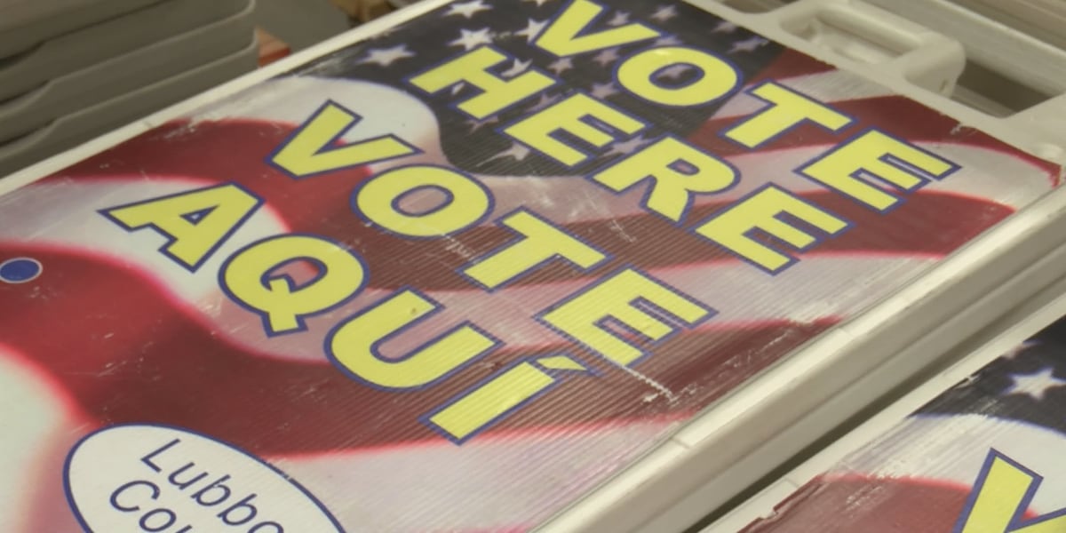 Lubbock County to close 2 polling locations on Election Day due to poll worker shortage