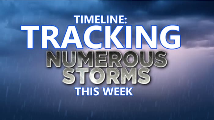 TIMELINE: Stormy weather, heavy rains expected in Houston through Memorial Day weekend