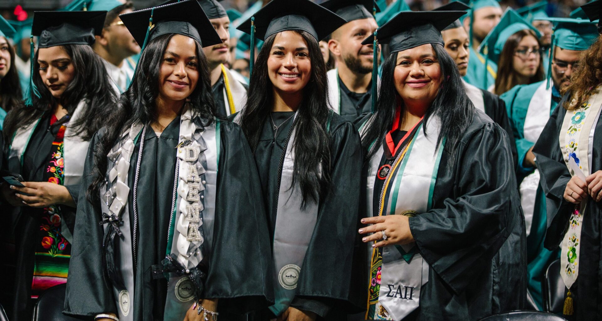 Mom, twin daughters graduate together again at Palo Alto College