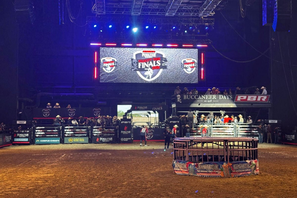 PBR Rodeo event at Corpus Christi's Hilliard Arena
