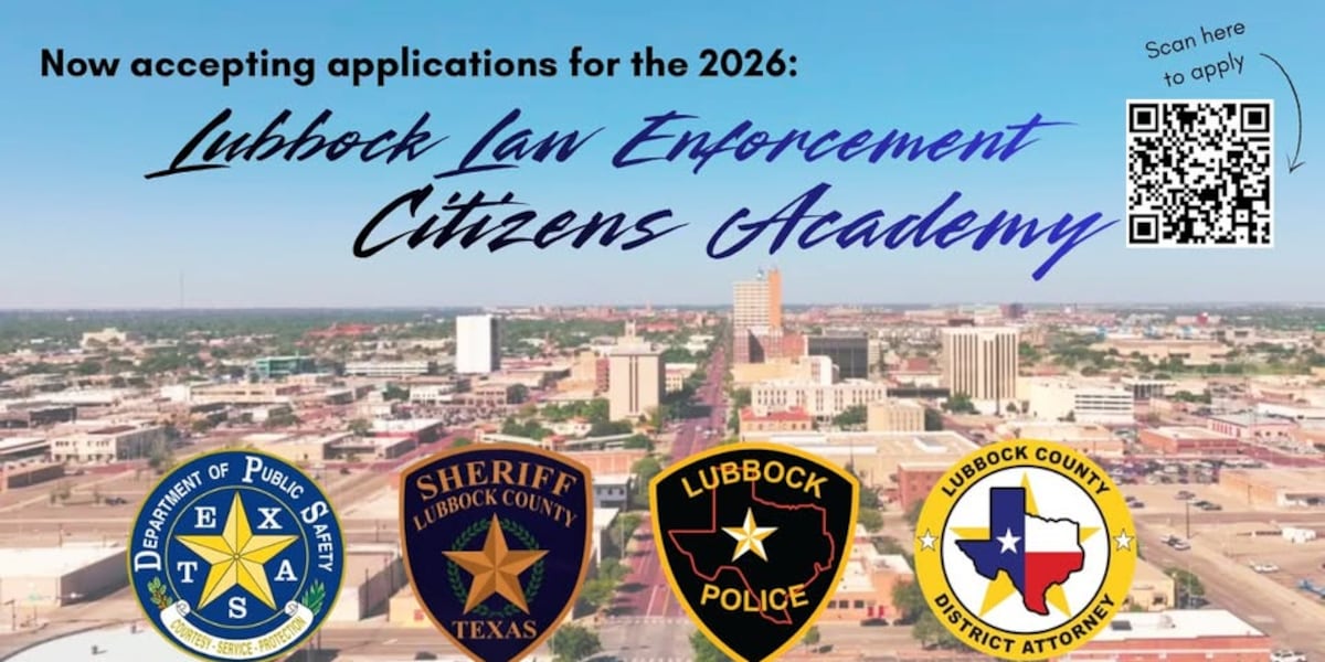 Lubbock Law Enforcement Citizens Academy accepting applications for fall class