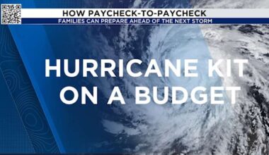 Living paycheck to paycheck? Here’s how Houston families can build a hurricane kit affordably