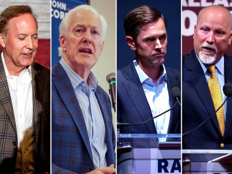 Ken Paxton narrowly leads John Cornyn in new poll of Texas’ Senate GOP runoff